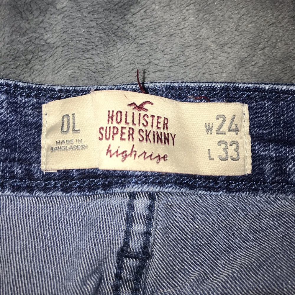 Hollister super skinny high rise jeans